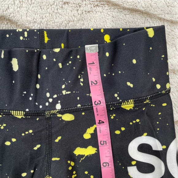 NWT Terez x SoulCycle Splatter Paint Tall Band Leggings - Picture 9 of 10